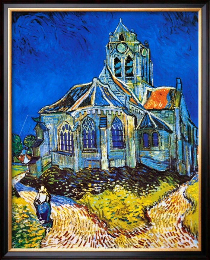 Church at Auvers - Van Gogh Painting On Canvas